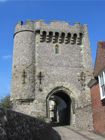 Lewes Castle Barbican